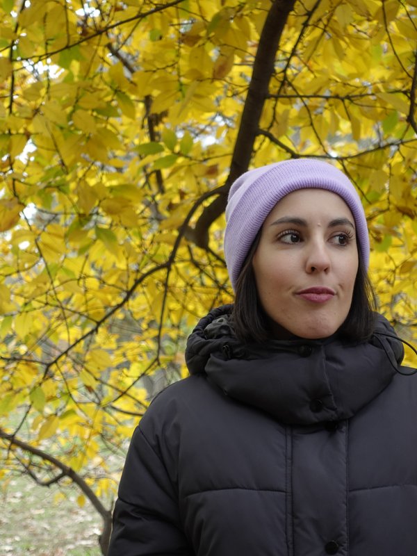 Alicia Carrasco durante su viaje a Nueva York